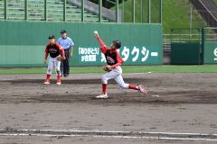 豊成４年ぶり９度目Ｖ　６－５大正　３位はウエストと明星・花園　財団旗少年野球 8