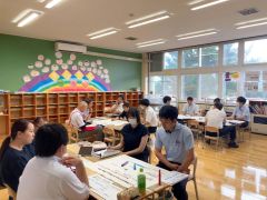 小・中学校の９年間の教育課程について話し合った研修会