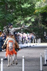 帯廣神社で流鏑馬　２４日から秋季例大祭