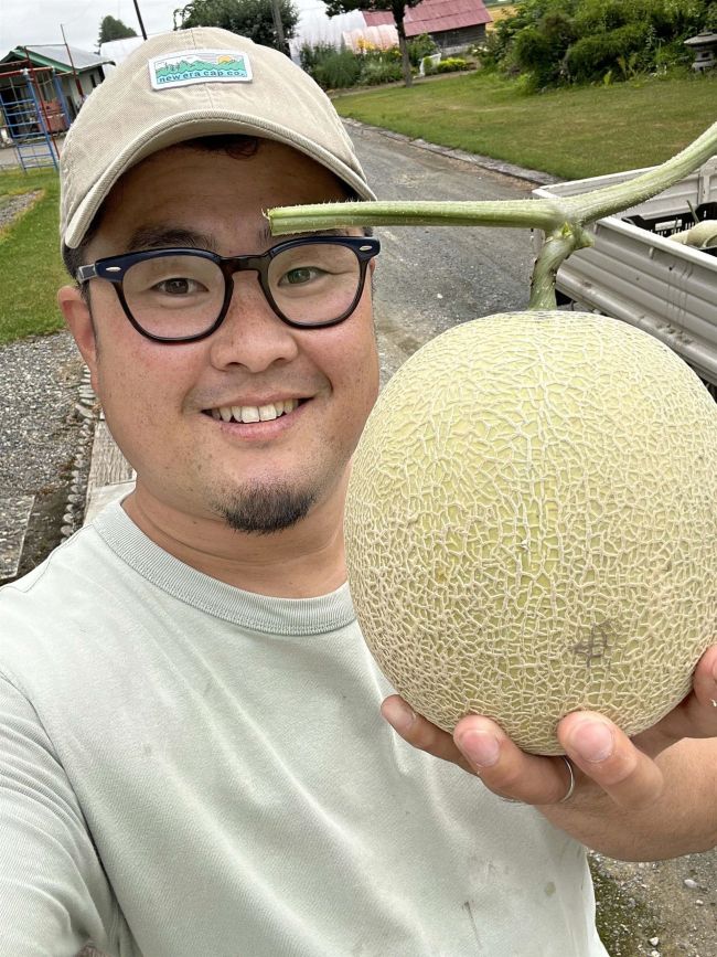 超早熟メロン「幻の味」　帯広の大倉農場　生産を拡大　じわりファン増