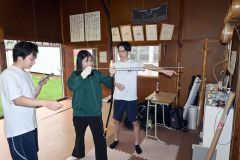 弓道、ダンプレを満喫　北大留学生が池田高校訪問 6