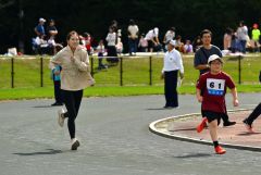 まくべつマラソン大会（金野和彦撮影）