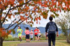 まくべつマラソン大会（金野和彦撮影）