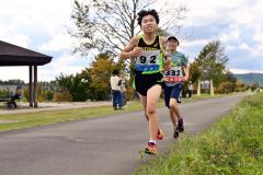 まくべつマラソン大会（金野和彦撮影）