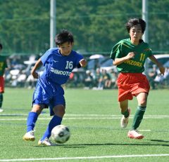 下音更・駒場快勝Ｖ、帯川西・帯大空学園準優勝　全十勝中学秋季サッカー大会