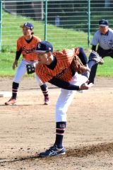 【決勝・ＳＷＡＴＴ―帯広後楽園】１０奪三振、無四死球で勝利に貢献したＳＷＡＴＴの角田将太投手