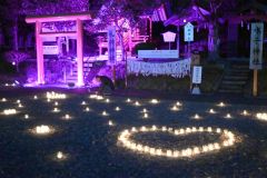 秋の夜空にランタンふわり　浦幌神社で明大生考案イベント 3