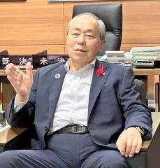 イベントの意義を語る小野町長