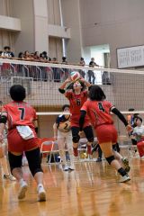 帯三条連覇　女子は帯南商２年ぶりＶ　バレー全日本高校選手権十勝予選 9