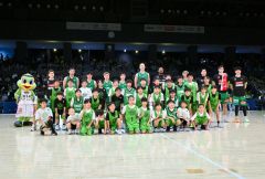 レバンガが帯広でホーム開幕戦　過去最多３０１３人来場　バスケＢリーグ 9