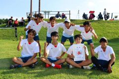 男子準優勝の帯大谷