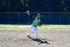 最優秀選手賞を受賞したＴＡＫＥＫＵＭＡ　ＢＡＳＥの佐々木啓介は、決勝戦で１安打完封の好投