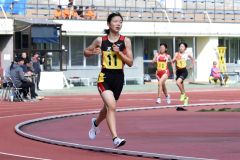 人見（足寄中）３０００ｍＶ　男子５０００ｍは安田（白樺学園高）　十勝長距離競技会