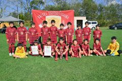 準優勝だった開西つつじが丘Ｊｒ．ＦＣ