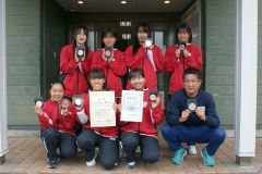 帯大谷女子３位快挙、全国選抜高校テニス道地区大会