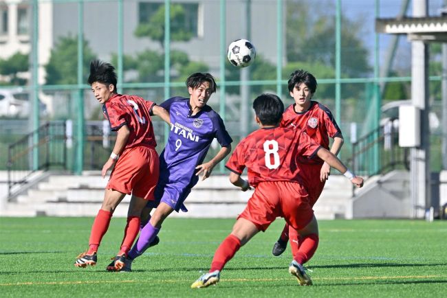 【写真】帯大谷追撃及ばず１６強、全国高校サッカー選手権大会道大会２日目