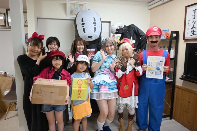 【写真】中学生発案のコスプレパーティー　参加者求む！　１１月４日森の交流館で