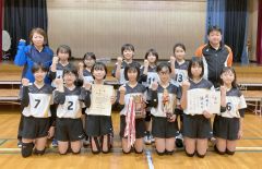 Ｒ・Ｙスパークス２連覇、木野東少準Ｖ　全十勝町村小学生バレー