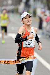 大会初の高校生王者に輝いた男子総合優勝の安田塙史（白樺学園高校２年）