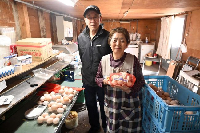 国道沿いの卵自販機「すきた養鶏場」が３８年の歴史に幕　「イオンたまご」確立した更別唯一の養鶏場