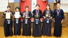 音更剣連Ａ女子準優勝、全十勝剣連Ａ男子３位　道中学生錬成大会　網走大会男子は全十勝制す