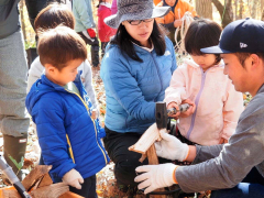 ブランコや散策、秋の森の一日満喫　豊頃で「森っとひろば」 4