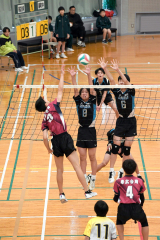 全十勝中学校秋季バレーボール大会