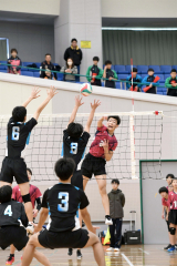 全十勝中学校秋季バレーボール大会