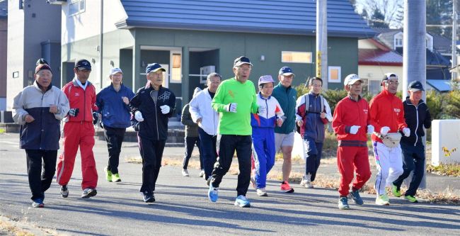 １８人今季締めくくる快走　楽走会納会ラン