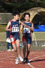 中学男子４００㍍リレー２組