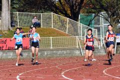 中学女子４００メートルリレー１組