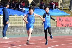 小学５年男子４００メートルリレー