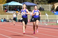 中学女子４００メートル