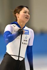 【女子３０００メートル】２位に入賞した若原楽（金野和彦撮影）