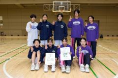 女子３位（第３代表）の帯一・帯五・帯翔陽