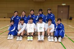 女子準優勝の帯四