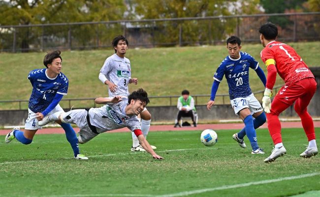 スカイアースＪＦＬ昇格ならず、グループ３位で１次Ｒ敗退　サッカー全国地域ＣＬ