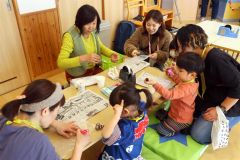 子育て支援センターでミニ縁日　上士幌 2