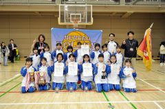 女子優勝の芽室ホルックス