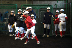 高校球児と少年団員が楽しく交流　帯農高野球部野球教室 17