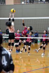 稲田、白人、豊頃Ｖ　高橋杯全十勝小学生Ｂクラスバレー