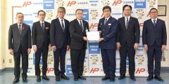 池田署統合に関し要望書　管内３町の町長と議長
