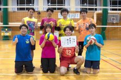 役場ＶＣ２連覇　本別冬季バレーボールリーグ戦