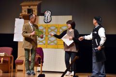 寸劇で、投資詐欺に注意！　芽室消費者協会のサークル、高齢者学級で