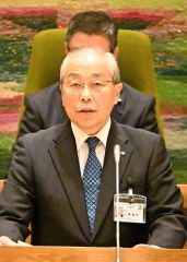 小野氏が３選出馬表明　音更町長選