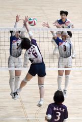 帯南商女子と帯三条男子連覇飾る　大森杯高校バレーボール