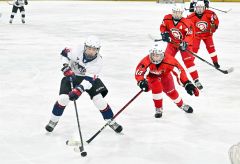 全十勝Ａ、Ｂともに準決勝で涙　道中学校アイスホッケー大会 18