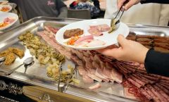 十勝産食材をふんだんに使い提供された料理