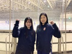 アイスホッケー女子Ｕ１８世界選手権日本代表に御影グレッズの類家と伊東　全力プレー誓う