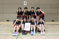 女子団体準優勝の帯北